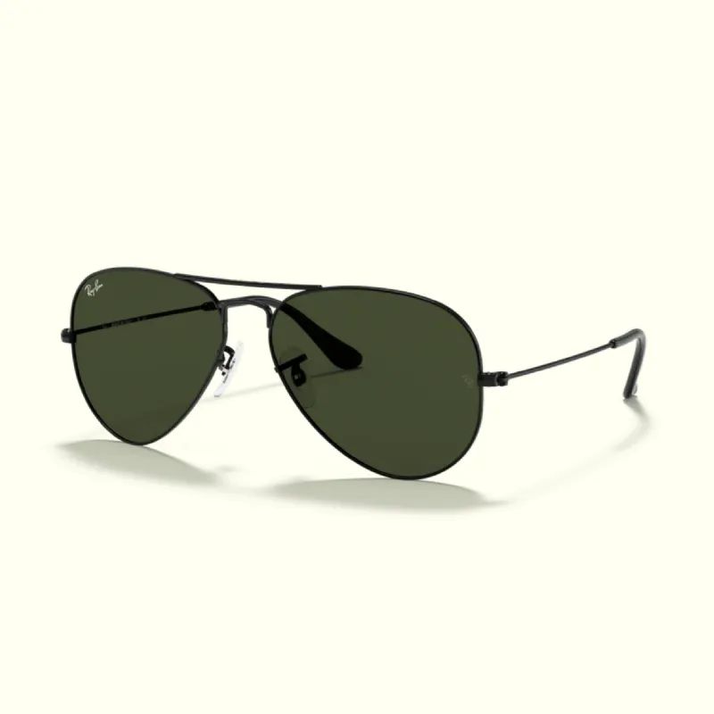 RAY-BAN AVIATOR UNISEX METAL GNE GZL RB3025 L2823