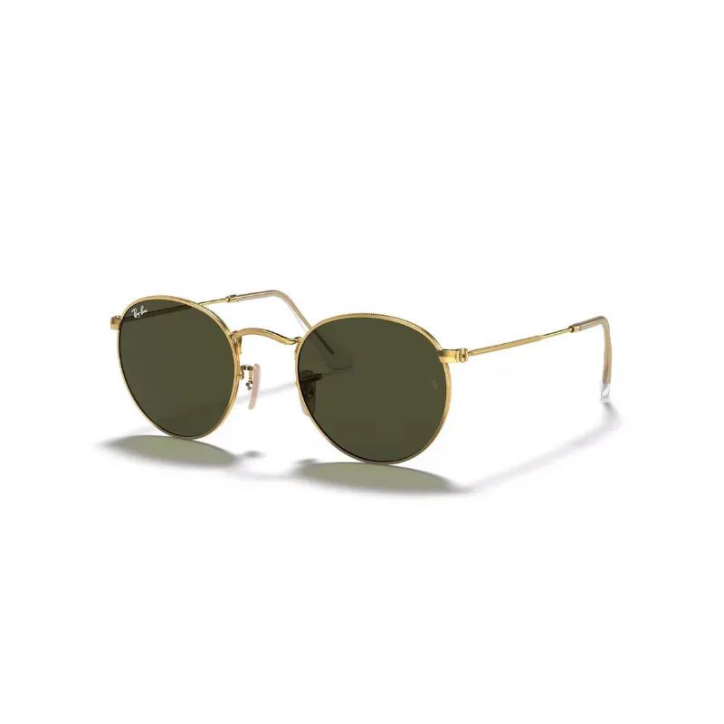 RAY-BAN-ROUND-METAL-UNISEX-METAL-GUNES-GOZLUGU-RB3447-001