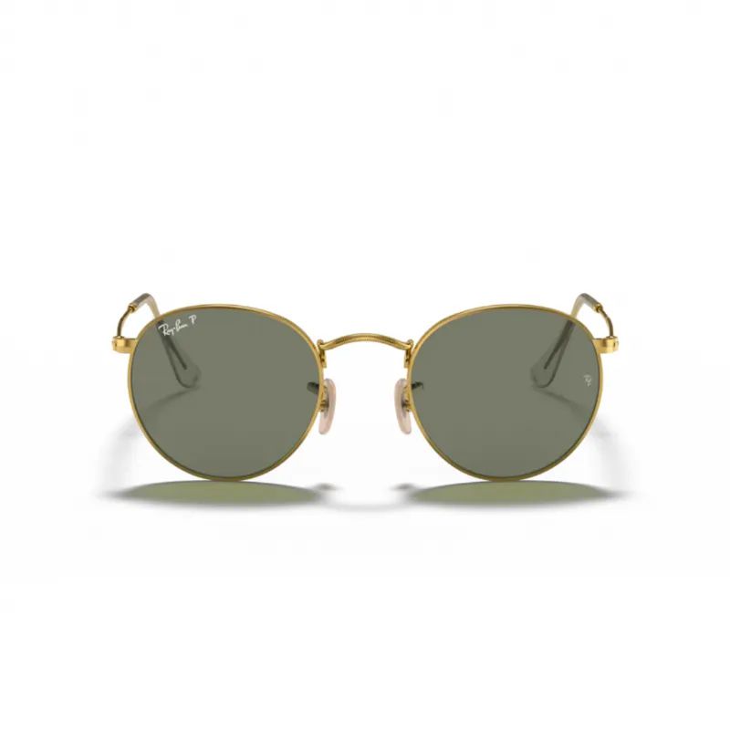 RAY-BAN ROUND METAL UNISEX METAL POLARZE GNE GZL RB3447 001/58