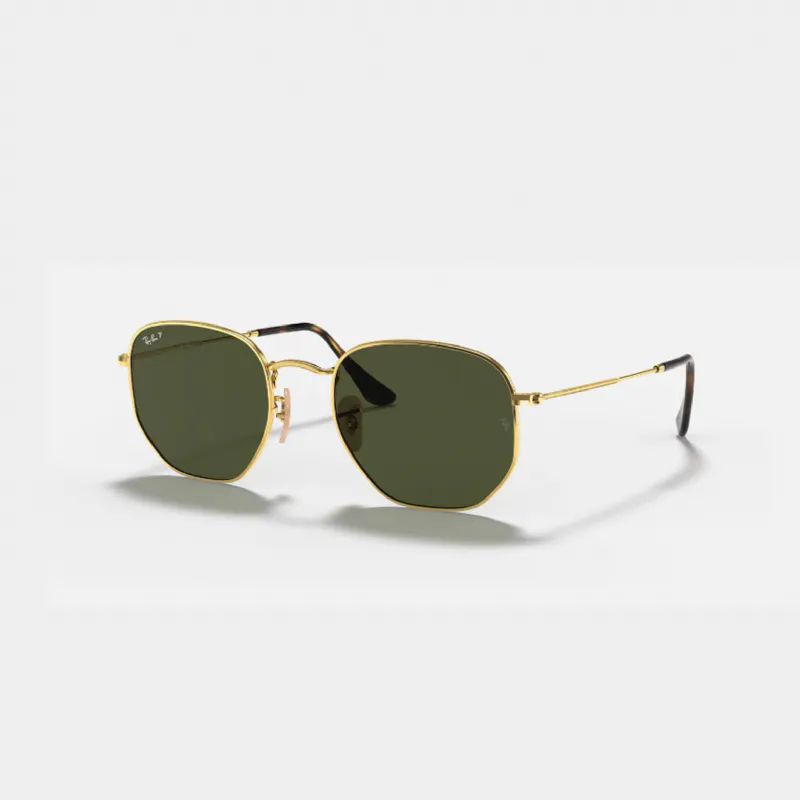 RAYBAN-HEXAGONAL-UNISEX-METAL-POLARIZE-GUNES-GOZLUGU-RB3548N-001-58