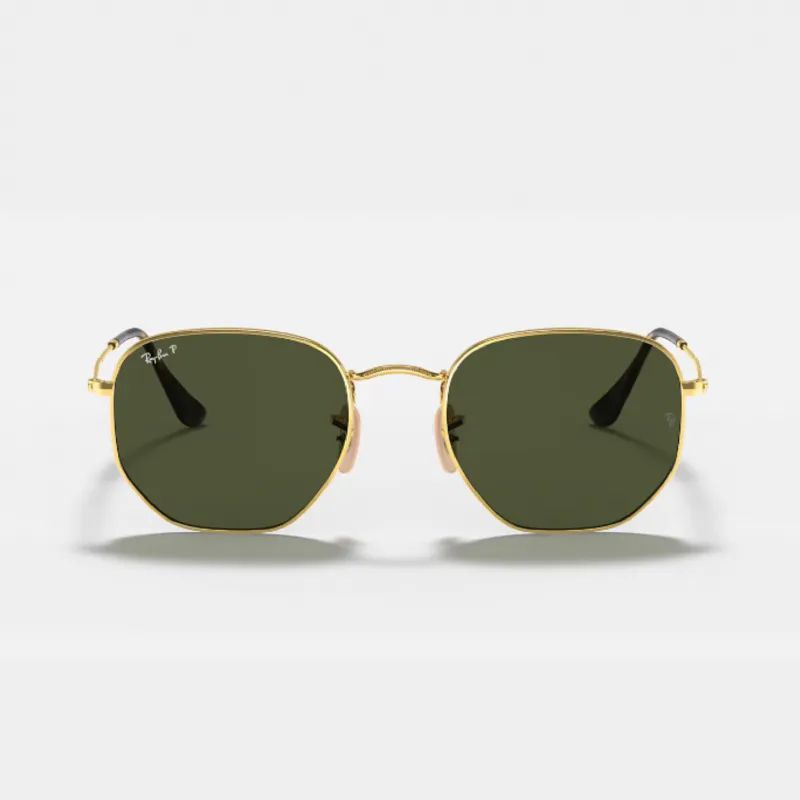 RAYBAN-HEXAGONAL-UNISEX-METAL-POLARIZE-GUNES-GOZLUGU-RB3548N-001-58